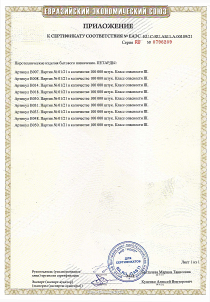Сертификат RU C-RU.АБ11.А.00109/21