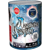 Батарея салютов "Ледяные узоры" (9х1") 24/1